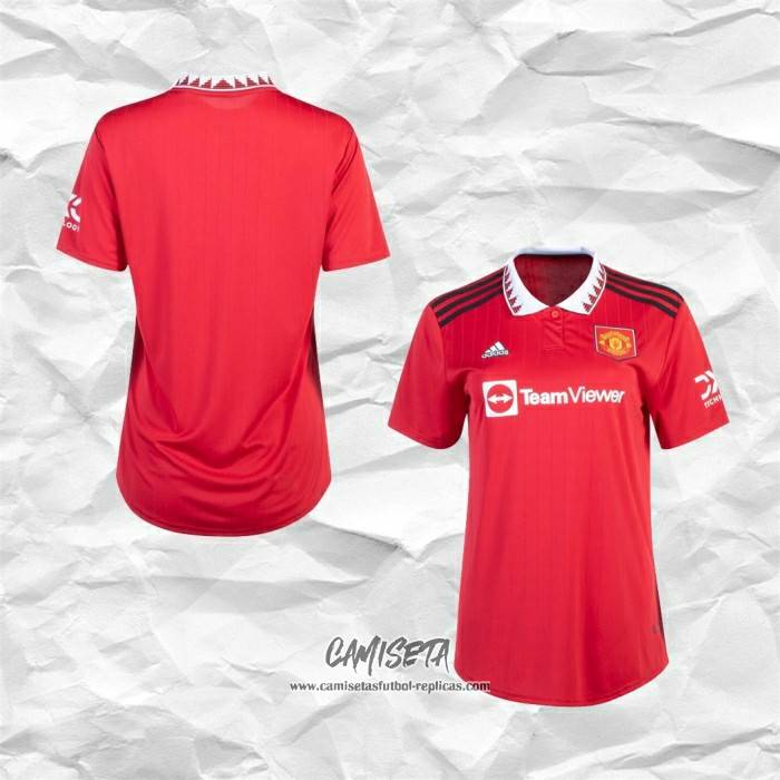 Primera Camiseta Manchester United 2022-2023 Mujer